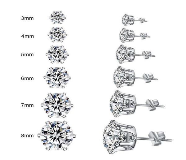fashion crown zirconia round stud earring for men and women 3mm8mm simulated diamond stud earrings wedding rock rapper jewelry gi7164888, Golden;silver
fashion crown zirconia round stud earring for men and women 3mm8mm simulated diamond stud earrings wedding rock rapper jewelry gi7164888, Golden;silver