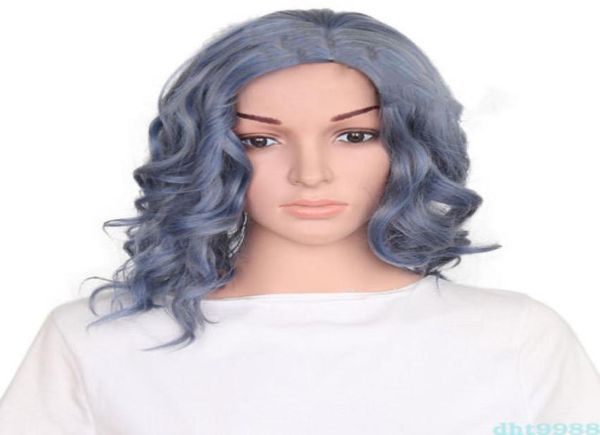 synthetic short wigs for women side part gray mixed water wave wig fashion hair8989334, Black
synthetic short wigs for women side part gray mixed water wave wig fashion hair8989334, Black