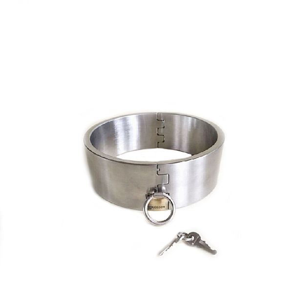 other panties 5cm high bondage collar stainless steel collars super weight slave collar toys for couples game, Black;white
other panties 5cm high bondage collar stainless steel collars super weight slave collar toys for couples game, Black;white