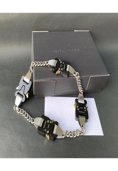 hip hop 1017 alyx 9sm hero chain necklace new fashion hero chain pearl accessories titanium japanese men women lovers6239456, Golden;silver
hip hop 1017 alyx 9sm hero chain necklace new fashion hero chain pearl accessories titanium japanese men women lovers6239456, Golden;silver