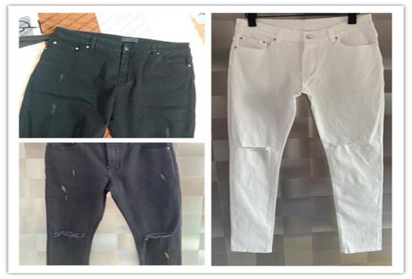 new arrival mens designer jeans ripped cutting knee black style hole fashion mens jeans slim motorcycle biker causal mens hip hop 3311971, Blue
new arrival mens designer jeans ripped cutting knee black style hole fashion mens jeans slim motorcycle biker causal mens hip hop 3311971, Blue