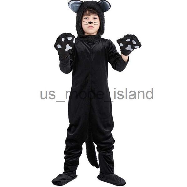 cosplay black cat cosplay children's costume cute kitten animal onesie + gloves + hat suit suitable for stage show halloween party x081, Blue
cosplay black cat cosplay children's costume cute kitten animal onesie + gloves + hat suit suitable for stage show halloween party x081, Blue