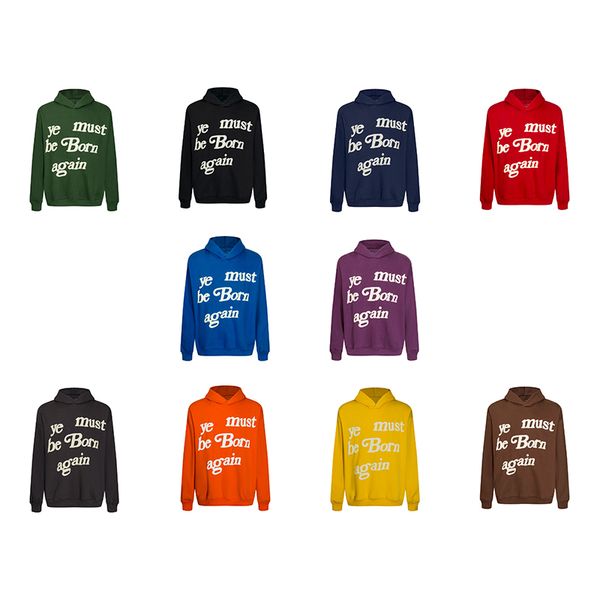 men's and womens hoodie cpfm ye must be born again letter printed high street hip hop hoodies color hooded sweatshirt hoodie size s-xl, Black
men's and womens hoodie cpfm ye must be born again letter printed high street hip hop hoodies color hooded sweatshirt hoodie size s-xl, Black