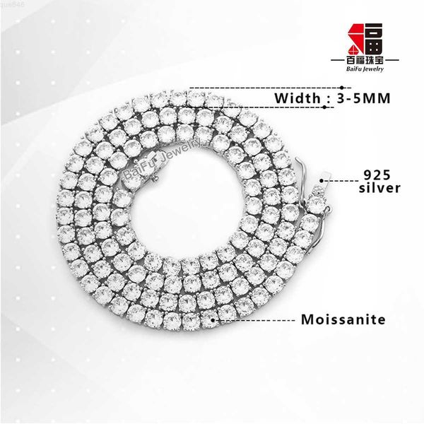 baifu jewelry wholesale round 3-5mm 18k gold plated 925 silver moissanite tennis chain
baifu jewelry wholesale round 3-5mm 18k gold plated 925 silver moissanite tennis chain