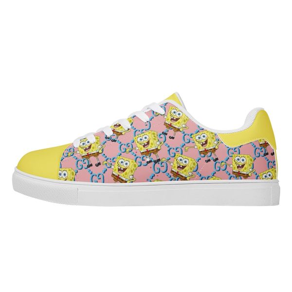 diy shoes men's casual shoes women's outdoor shoes custom shoes yellow toe cap and pink background with cartoon pattern embellishm
diy shoes men's casual shoes women's outdoor shoes custom shoes yellow toe cap and pink background with cartoon pattern embellishm