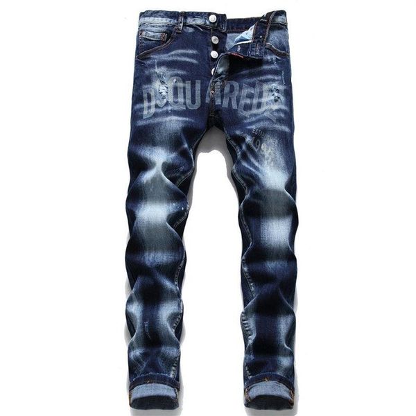 men's jeans dsquare brand italy chain pants men slim denim trousers blue pencil for 1093297r
men's jeans dsquare brand italy chain pants men slim denim trousers blue pencil for 1093297r