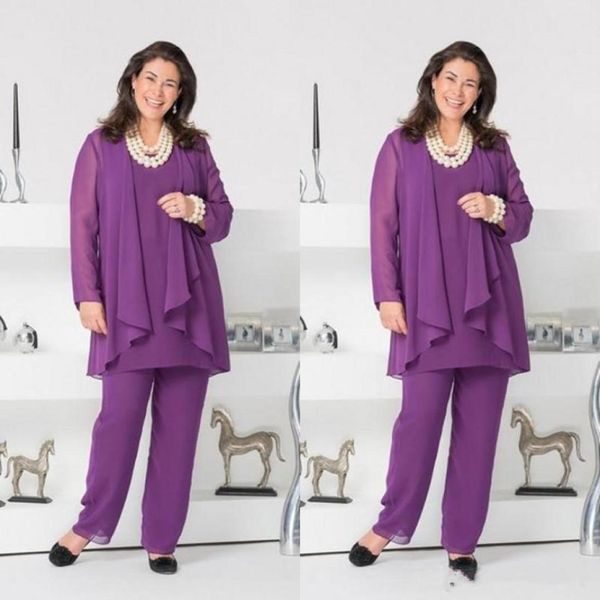 modest chiffon mother of the bride pant suits three pieces long sleeves plus size simple wedding mothers guest dress custom made4137468, Black;red
modest chiffon mother of the bride pant suits three pieces long sleeves plus size simple wedding mothers guest dress custom made4137468, Black;red