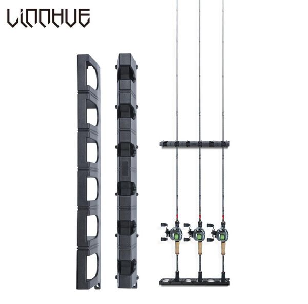 linnhue 6rod rack fishing pole holder fishing rod bracket display stand organizer support mount fishing tackle7565099
linnhue 6rod rack fishing pole holder fishing rod bracket display stand organizer support mount fishing tackle7565099