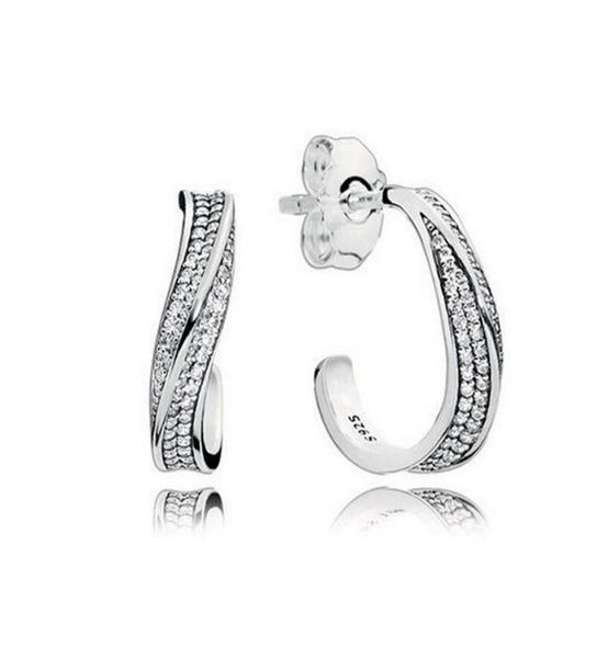 925 sterling silver cz diamond earrings with retail box fashion elegant waves ear hook earrings for women girls gift jewelry earri3931260, Golden;silver
925 sterling silver cz diamond earrings with retail box fashion elegant waves ear hook earrings for women girls gift jewelry earri3931260, Golden;silver