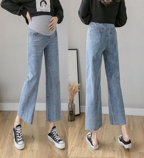 summer wide leg loose flared trousers denim maternity jeans belly pants clothes for pregnant women pregnancy work bottoms8213913, White
summer wide leg loose flared trousers denim maternity jeans belly pants clothes for pregnant women pregnancy work bottoms8213913, White