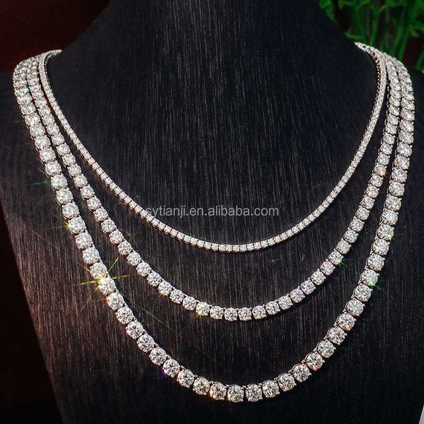 hip hop iced out d color white vvs 925 sterling silver 2mm 3mm 4mm 5mm moissanite diamond tennis chain necklace
hip hop iced out d color white vvs 925 sterling silver 2mm 3mm 4mm 5mm moissanite diamond tennis chain necklace