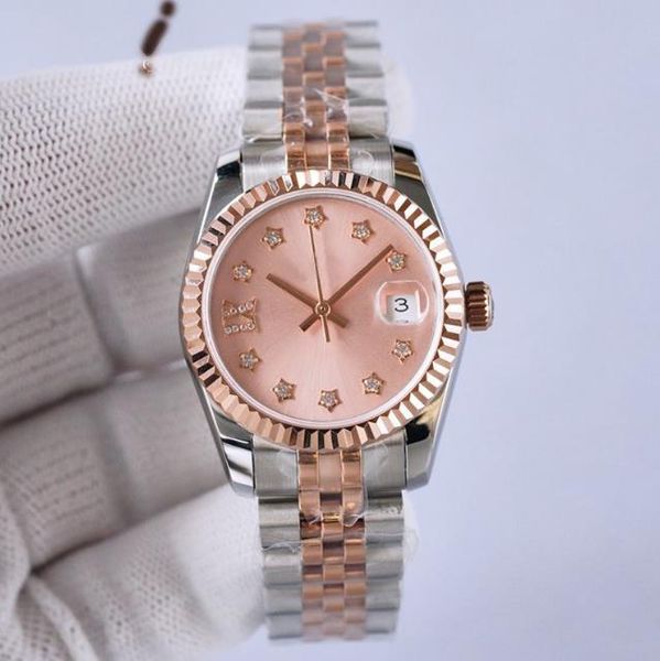 watch women watches 31mm automatic mechanical watches fashion wristwatches woman designer wristwatch montre de luxe festival gift, Slivery;brown
watch women watches 31mm automatic mechanical watches fashion wristwatches woman designer wristwatch montre de luxe festival gift, Slivery;brown