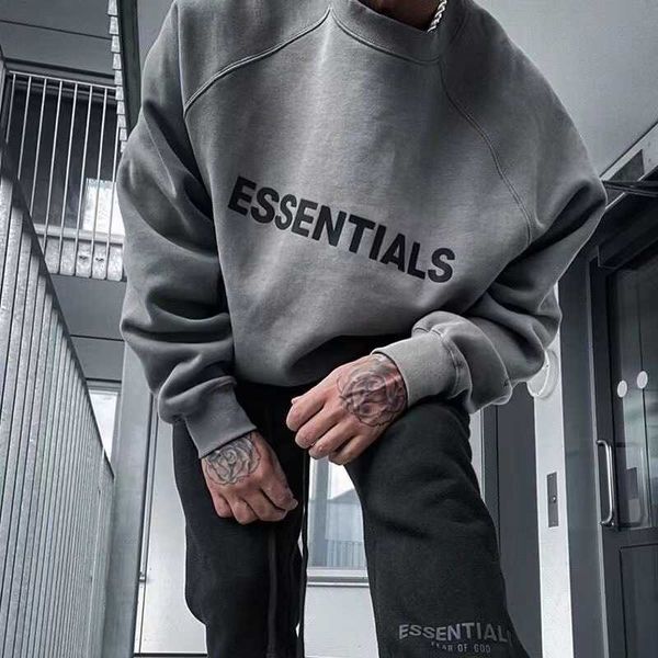ess hoodie american fashion brand classic street essentials round neck sweater fog plush casual trend, Black
ess hoodie american fashion brand classic street essentials round neck sweater fog plush casual trend, Black