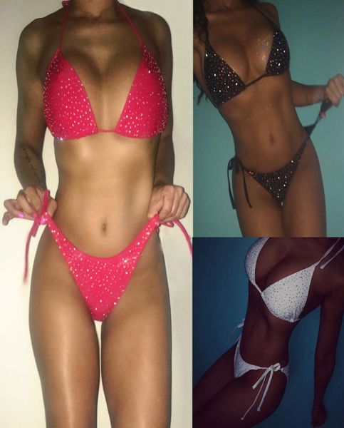 hirigin women swimwear sequin bikini set glitter bandage halter bathing swimsuit beachwear2648362, White;black
hirigin women swimwear sequin bikini set glitter bandage halter bathing swimsuit beachwear2648362, White;black