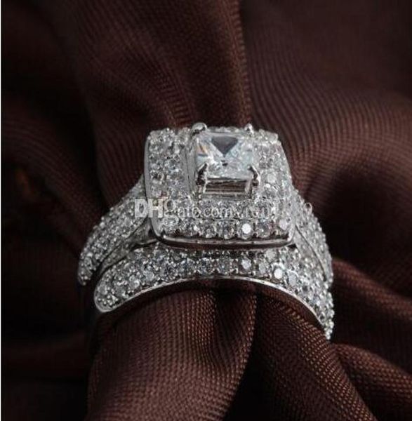 fine luxury jewelry princess cut 14kt white gold filled full z gem simulated diamond women wedding engagement ring set gift3229959, Slivery;golden
fine luxury jewelry princess cut 14kt white gold filled full z gem simulated diamond women wedding engagement ring set gift3229959, Slivery;golden