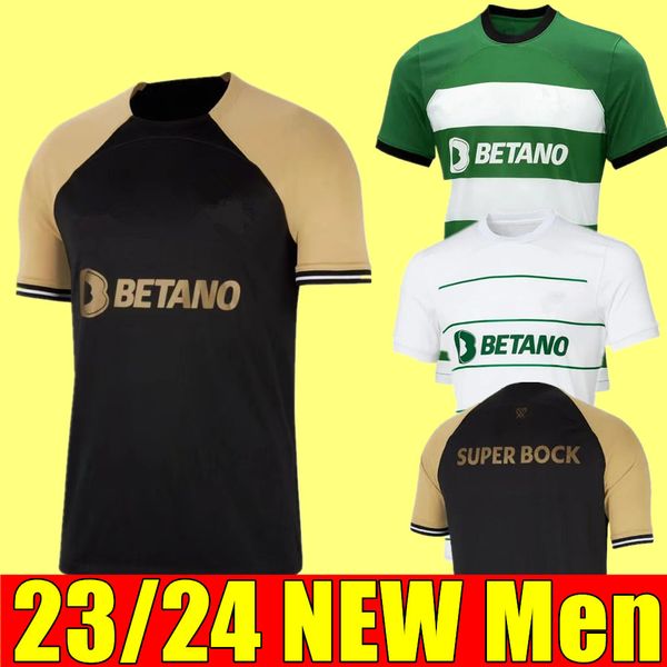 sporting cp 23 24 soccer jerseys lisbon special coates ronaldo mathieu jovane sarabia vietto 2023 sporting clube de football shirt men kids, Black;yellow
sporting cp 23 24 soccer jerseys lisbon special coates ronaldo mathieu jovane sarabia vietto 2023 sporting clube de football shirt men kids, Black;yellow