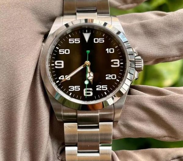 air king watch men's watch cal.3230 m126900-0001 40mm automatic mechanical sapphire mirror 904l stainless steel luxury watch certificat, Slivery;brown
air king watch men's watch cal.3230 m126900-0001 40mm automatic mechanical sapphire mirror 904l stainless steel luxury watch certificat, Slivery;brown