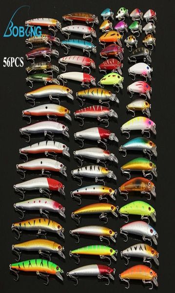 bobing 56pcslot almighty mixed fishing lure bait set wobbler crankbait swimbait with treble hook minnow bait carp fish spinners1233108
bobing 56pcslot almighty mixed fishing lure bait set wobbler crankbait swimbait with treble hook minnow bait carp fish spinners1233108
