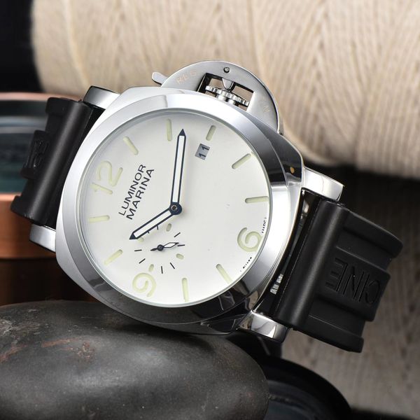 paner 2023 luxury chronograph clock designer watches quartz watch men's stainless steel case watch black leather band pam 04, Slivery;golden
paner 2023 luxury chronograph clock designer watches quartz watch men's stainless steel case watch black leather band pam 04, Slivery;golden