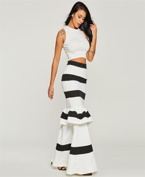 women mermaid long skirts ruffle striped color block vintage zipper floorlength skirts female party pencil trumpet maxi skirts 215801356, Black
women mermaid long skirts ruffle striped color block vintage zipper floorlength skirts female party pencil trumpet maxi skirts 215801356, Black