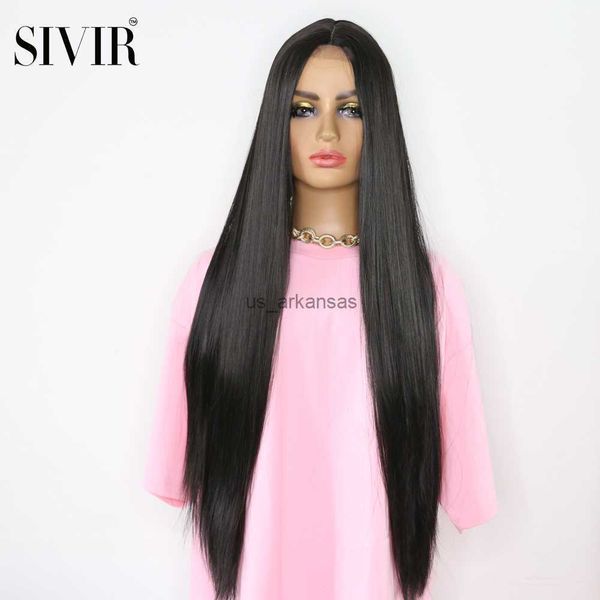 synthetic wigs sivir synthetic wigs for women long straight black color middle part lace hair heat resistant fiber natural looking hkd230818
synthetic wigs sivir synthetic wigs for women long straight black color middle part lace hair heat resistant fiber natural looking hkd230818
