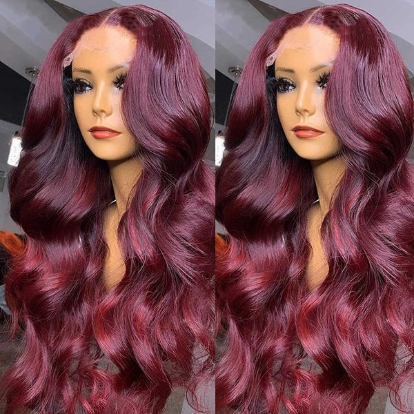 front lace wig women's long curly hair wine red large wave wig headband wig 230818, Black
front lace wig women's long curly hair wine red large wave wig headband wig 230818, Black