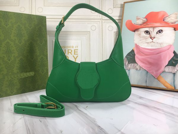 2023 designer luxury bag, handbag crescent shoulder bag 735106