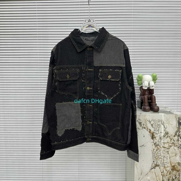 5a designer men's denim jacket women's casual loose fitting jacket classic washed jacket autumn sun protection jacket multiple pat, Black;brown
5a designer men's denim jacket women's casual loose fitting jacket classic washed jacket autumn sun protection jacket multiple pat, Black;brown