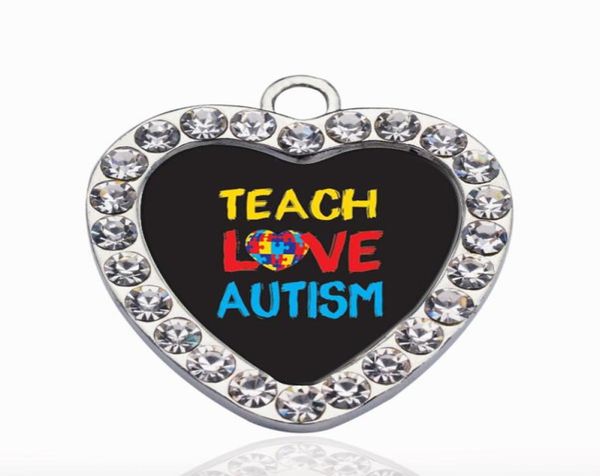 teach love autism awareness circle charm copper pendant for necklace bracelet connector women gift jewelry accessories2309332, Bronze;silver
teach love autism awareness circle charm copper pendant for necklace bracelet connector women gift jewelry accessories2309332, Bronze;silver