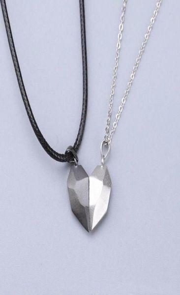 pendant necklaces fashion love heart stone necklace for couple black white stitching chain trend jewelry girlfriend gift 20214907637, Silver
pendant necklaces fashion love heart stone necklace for couple black white stitching chain trend jewelry girlfriend gift 20214907637, Silver