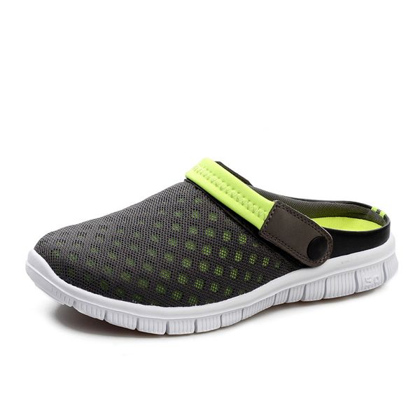 beach sandals for women men red grey summer outdoor comfortable fashion net slippers holes soft breathable man slide, Black
beach sandals for women men red grey summer outdoor comfortable fashion net slippers holes soft breathable man slide, Black