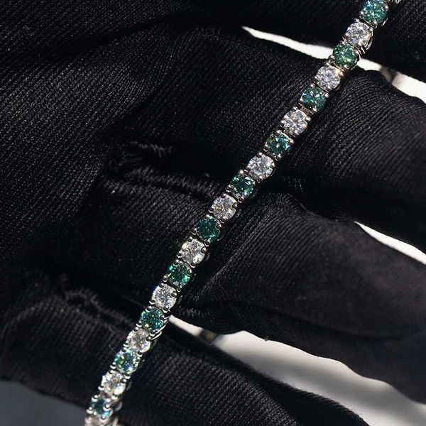 luxury jewelry bracelet 925 silver 3mm two-color moissanite iced out tennis bracelet
luxury jewelry bracelet 925 silver 3mm two-color moissanite iced out tennis bracelet