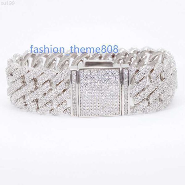yu ying gems unique design jewelry 925 silver vvs moissanite hip hop bracelet iced out cuban link bracelet
yu ying gems unique design jewelry 925 silver vvs moissanite hip hop bracelet iced out cuban link bracelet