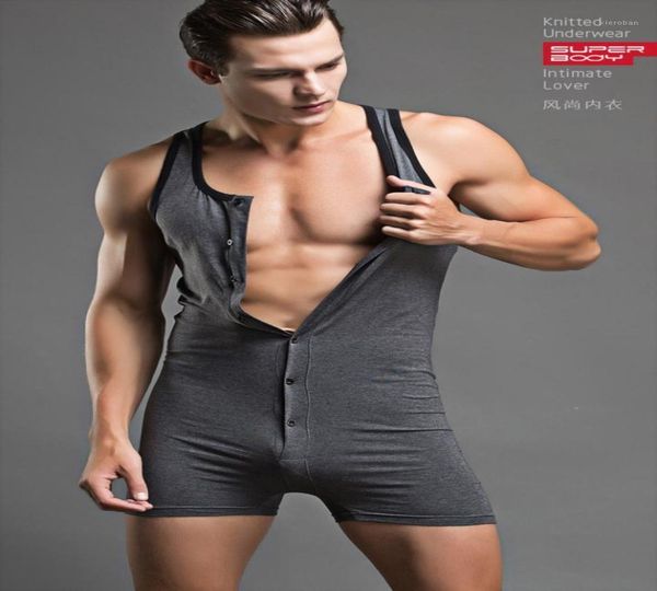 men039s tank men bodysuit bodywear superbody gay singlet sleepwear bodybuilding cotton pajamas15804552, White;black
men039s tank men bodysuit bodywear superbody gay singlet sleepwear bodybuilding cotton pajamas15804552, White;black