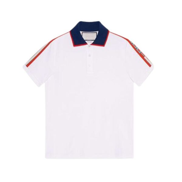 designer polo shirt mens t-shirt italian floral embroidery men's polo high street fashion stripe print summer polo, White;black
designer polo shirt mens t-shirt italian floral embroidery men's polo high street fashion stripe print summer polo, White;black