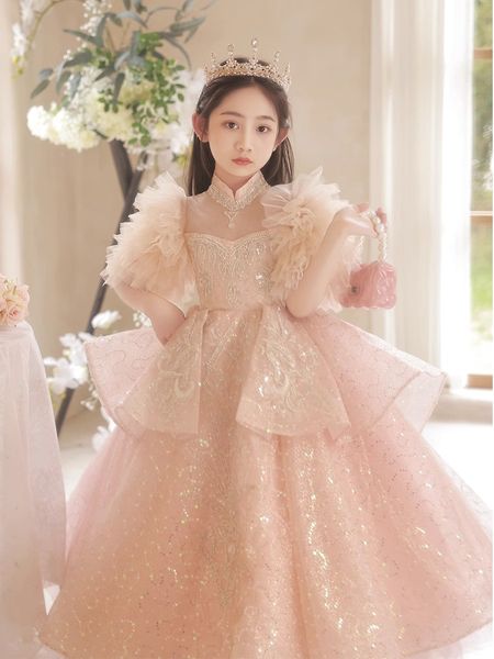 2023 shiny pink flower girl dresses for wedding spaghetti floral appliques satin girls pageant dress a line kids birthday gowns princess chi, White;blue
2023 shiny pink flower girl dresses for wedding spaghetti floral appliques satin girls pageant dress a line kids birthday gowns princess chi, White;blue