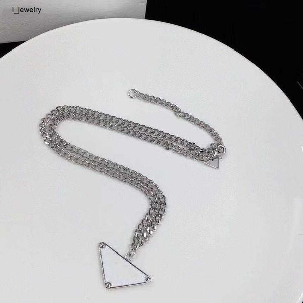 designer pendants womens mens luxury designer necklace chain fashion jewelry black white p triangle pendant, Silver
designer pendants womens mens luxury designer necklace chain fashion jewelry black white p triangle pendant, Silver