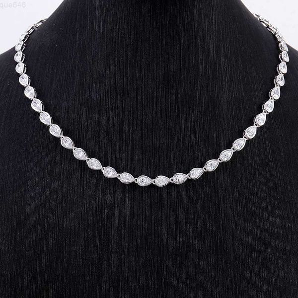 new pear shape bezel vvs moissanite tennis chain 925 sterling silver gold tennis necklace choker wholesale
new pear shape bezel vvs moissanite tennis chain 925 sterling silver gold tennis necklace choker wholesale