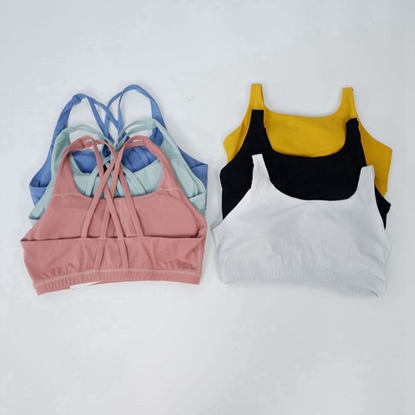lu-88 bear yoga sports bra padded push up nylon double sided grinding cross back shockproof gathered yoga bra vest 2023top
lu-88 bear yoga sports bra padded push up nylon double sided grinding cross back shockproof gathered yoga bra vest 2023top