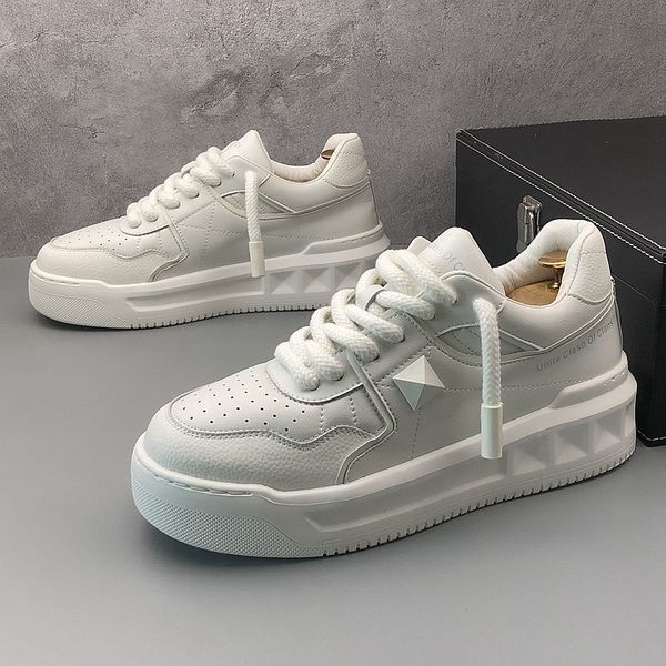 british style dress wedding party shoes brand designer breathable rivet casual sneakers round toe thick bottom business leisure walking loaf, Black
british style dress wedding party shoes brand designer breathable rivet casual sneakers round toe thick bottom business leisure walking loaf, Black