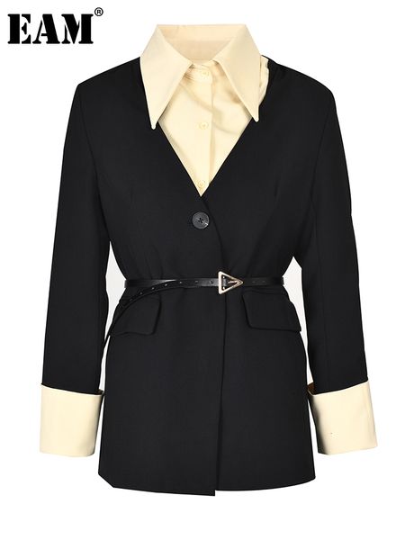 womens suits blazers eam black colorblock blazer women big size lapel long sleeve loose fit jacket fashion spring autumn 2ya62201 230817, White;black
womens suits blazers eam black colorblock blazer women big size lapel long sleeve loose fit jacket fashion spring autumn 2ya62201 230817, White;black