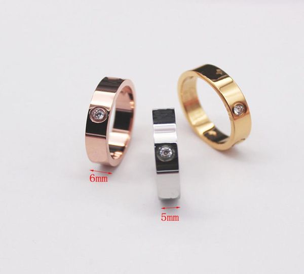new stainless steel inlaid zircon ring couples women and men rings engagement rings 5mm and 6mm3473148, Silver
new stainless steel inlaid zircon ring couples women and men rings engagement rings 5mm and 6mm3473148, Silver