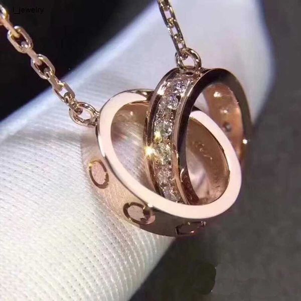 luxury fashion necklace designer jewelry party sterling silver double rings diamond pendant rose gold necklaces for women fancy dress long c
luxury fashion necklace designer jewelry party sterling silver double rings diamond pendant rose gold necklaces for women fancy dress long c