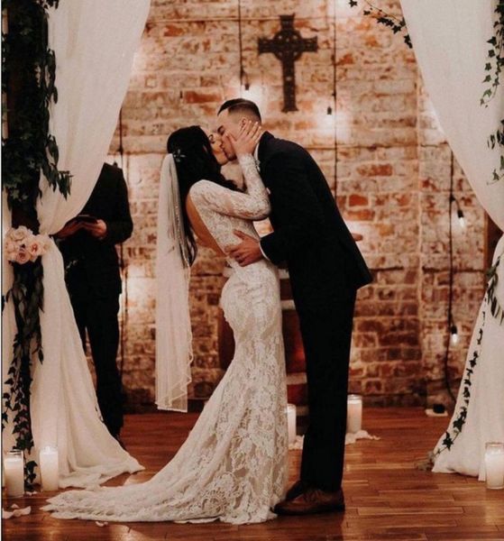 bohemian elegant plus size mermaid wedding dress sweep train v neck long sleeve backless court train lace bridal gowns custom made4294969, White
bohemian elegant plus size mermaid wedding dress sweep train v neck long sleeve backless court train lace bridal gowns custom made4294969, White