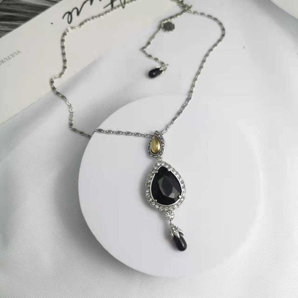 fashion designer alexander queen black diamond pearl necklace women's advanced temperament geometric water drop color matching collarbo
fashion designer alexander queen black diamond pearl necklace women's advanced temperament geometric water drop color matching collarbo