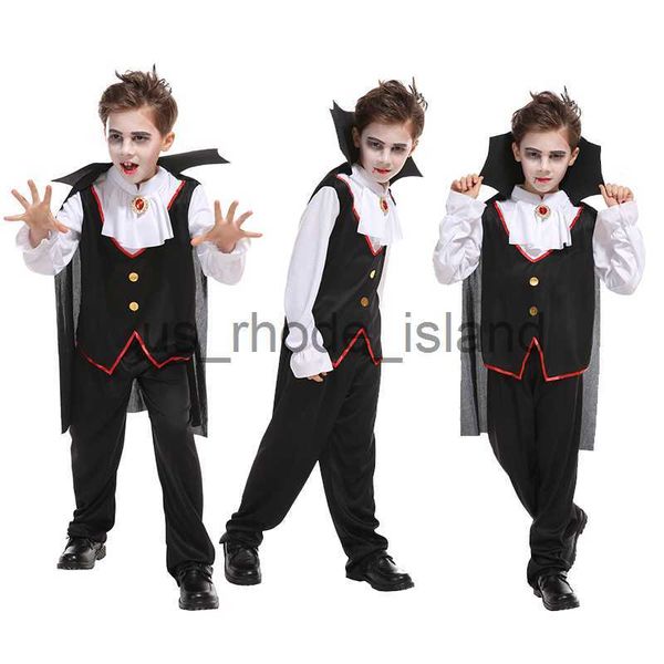cosplay boys halloween vampire cosplay costumes for kids carnival fancy party dress clothing x0818, Blue
cosplay boys halloween vampire cosplay costumes for kids carnival fancy party dress clothing x0818, Blue
