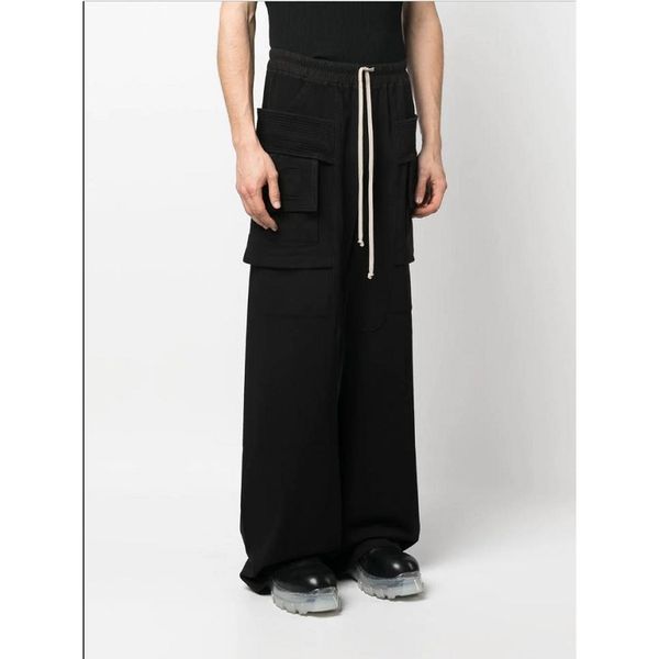 high street rick men pants loose pants oversized flared pants loop knitted casual pants for men high street pants, Black
high street rick men pants loose pants oversized flared pants loop knitted casual pants for men high street pants, Black