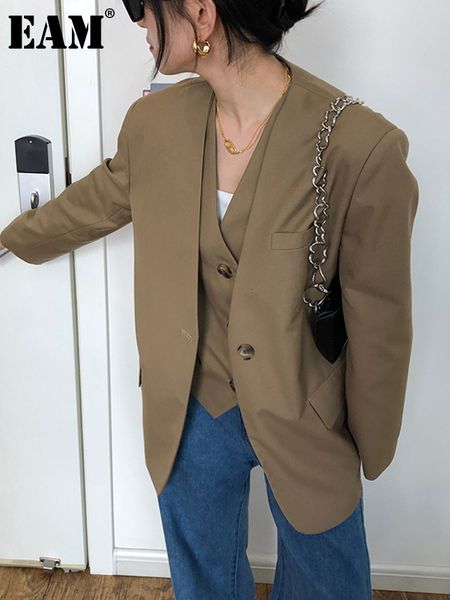 womens suits blazers eam women khaki false two big size casual blazer vneck long sleeve loose fit jacket fashion spring autumn 1df5525 23081, White;black
womens suits blazers eam women khaki false two big size casual blazer vneck long sleeve loose fit jacket fashion spring autumn 1df5525 23081, White;black