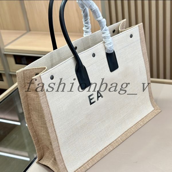 designer bag rive gauche women handbag canvas shopping bag letter embroidery large capacity bag capacity summer travel handbag size 48 * 35c
designer bag rive gauche women handbag canvas shopping bag letter embroidery large capacity bag capacity summer travel handbag size 48 * 35c