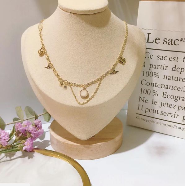 fashion stainless steel necklaces choker chain letter flower pendant statement 18k gold plated womens necklace wedding jewelry accessories g, Silver
fashion stainless steel necklaces choker chain letter flower pendant statement 18k gold plated womens necklace wedding jewelry accessories g, Silver